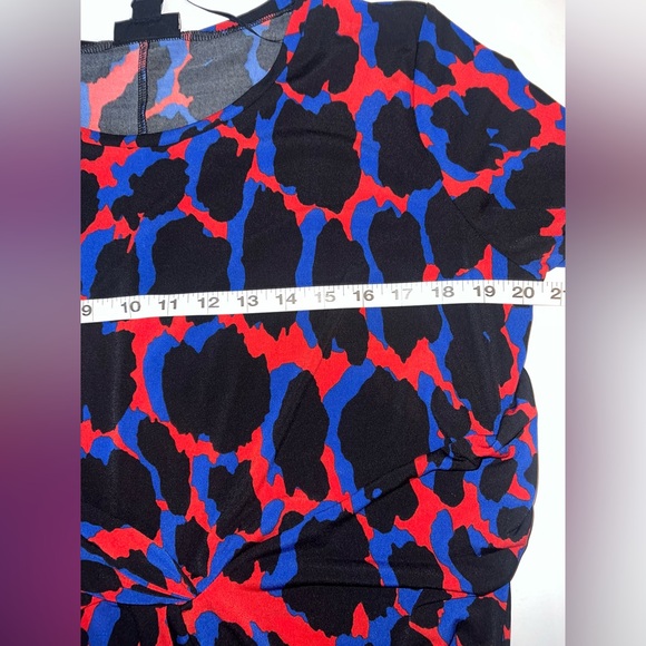 Metaphor animal print dress with ruched front Size XL - Picture 6 of 7